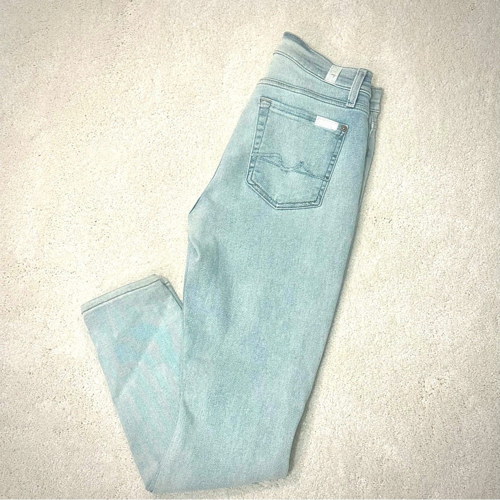 7 For All Mankind Gwenevere Ankle Skinny Jeans